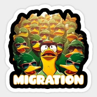 Migration Sticker